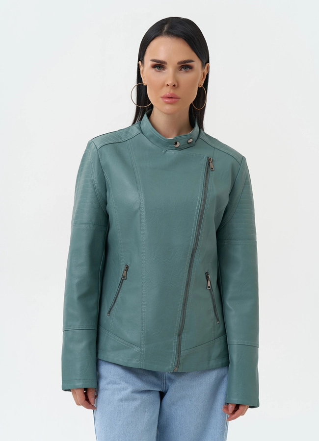 Куртка женская из эко кожи модель № 30383 универмаг малина